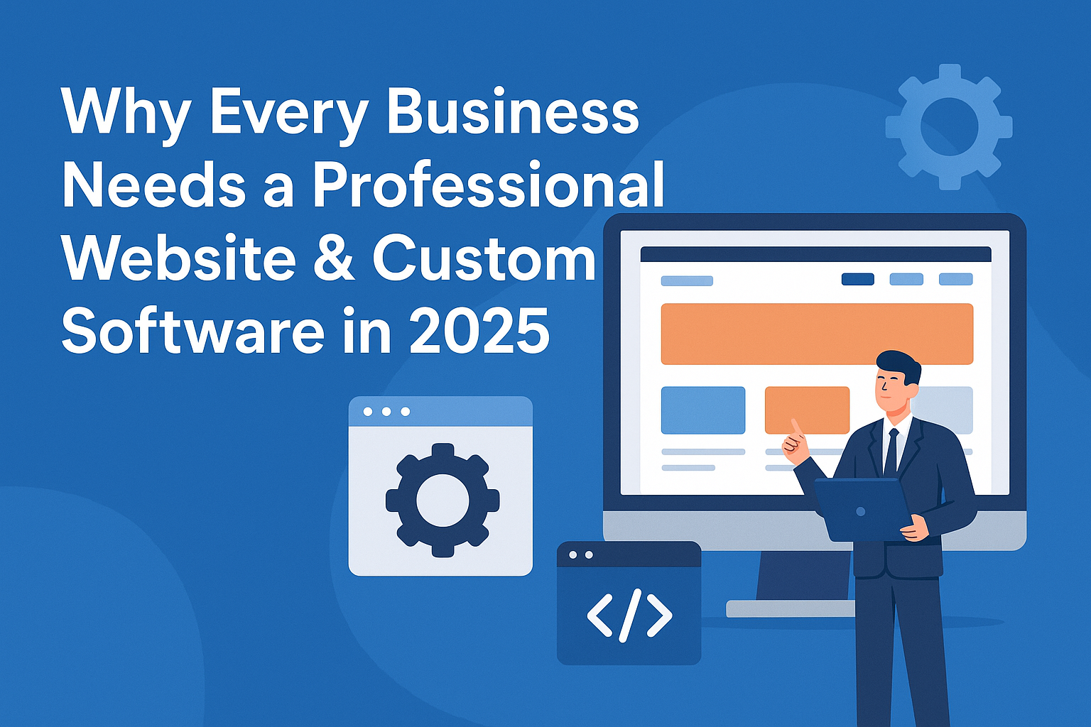 Why Every Business in 2025 Needs a Professional Website & Custom Software Solution